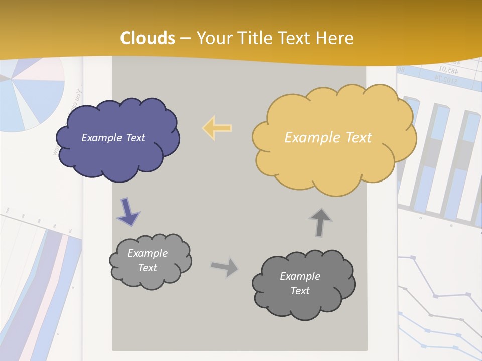 A Tablet On Top Of A Pile Of Papers With A Pen PowerPoint Template