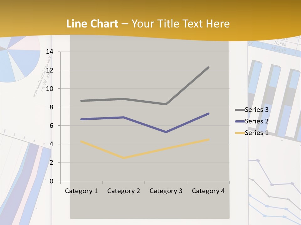 A Tablet On Top Of A Pile Of Papers With A Pen PowerPoint Template