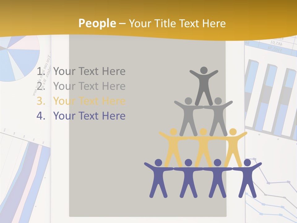 A Tablet On Top Of A Pile Of Papers With A Pen PowerPoint Template