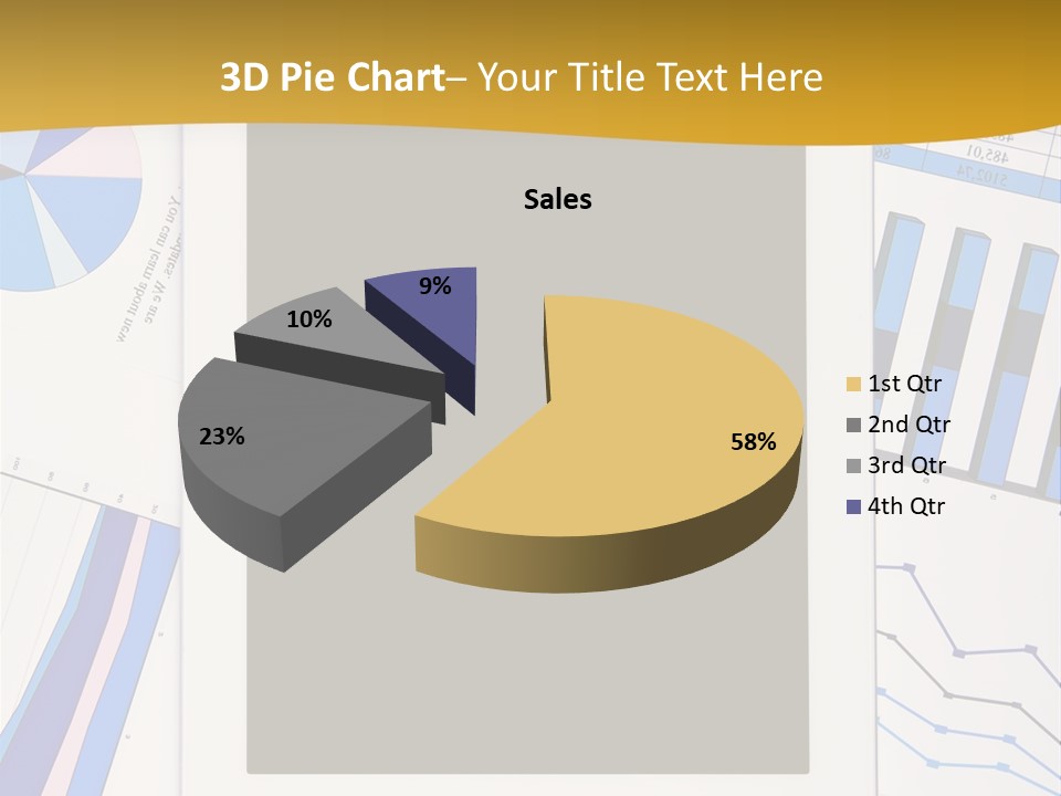 A Tablet On Top Of A Pile Of Papers With A Pen PowerPoint Template