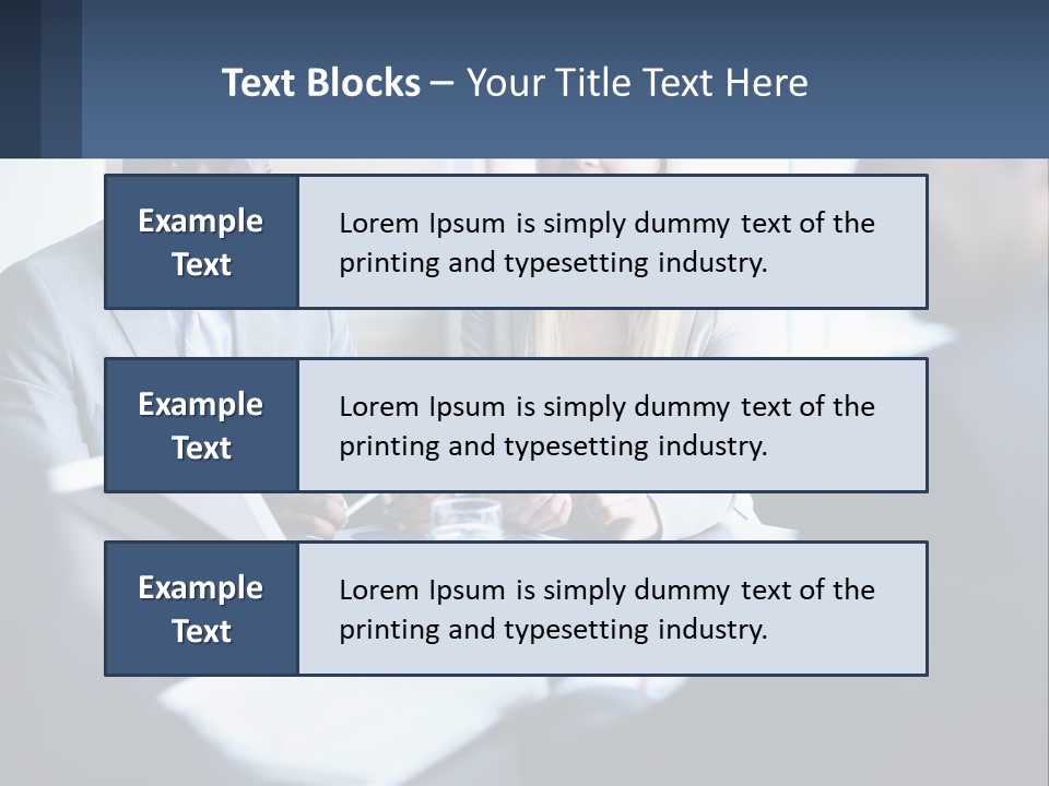 A Group Of People Sitting Around A Table PowerPoint Template