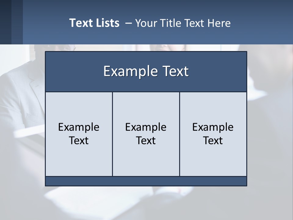 A Group Of People Sitting Around A Table PowerPoint Template