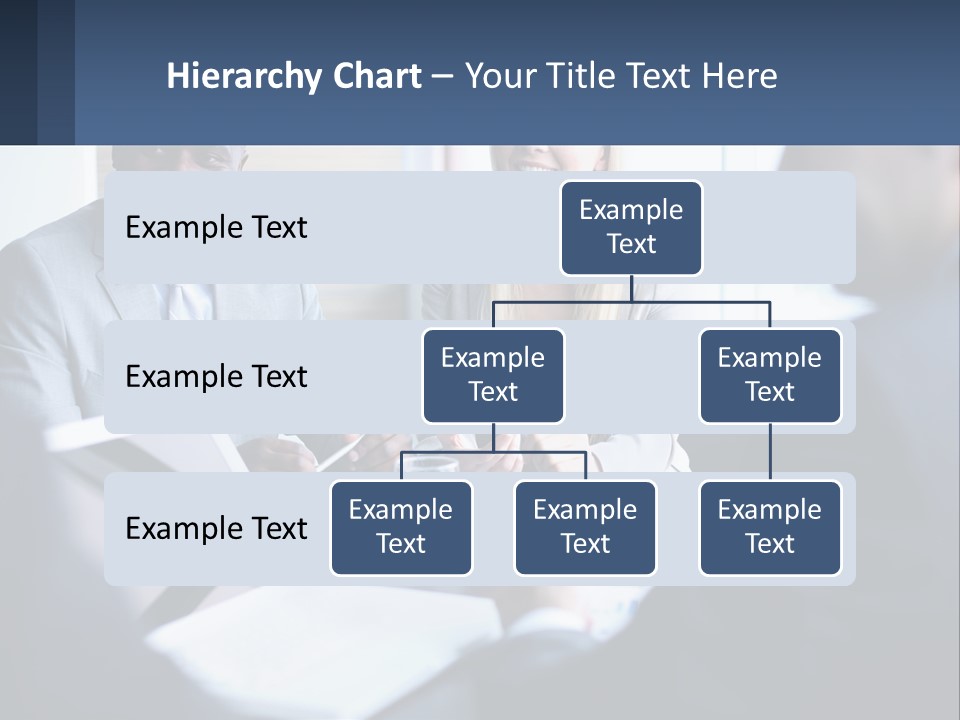 A Group Of People Sitting Around A Table PowerPoint Template