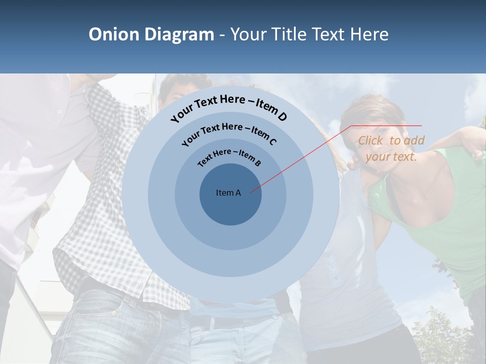 A Group Of People Standing Next To Each Other PowerPoint Template