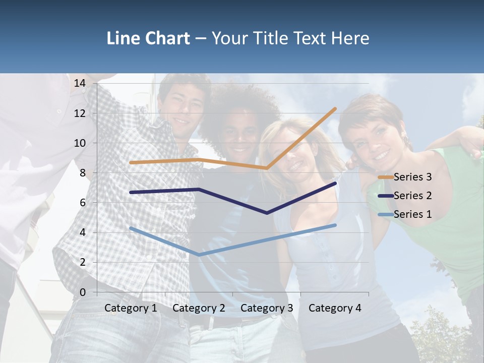 A Group Of People Standing Next To Each Other PowerPoint Template
