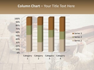 A Woman And A Child On A Dock Near A Boat PowerPoint Template