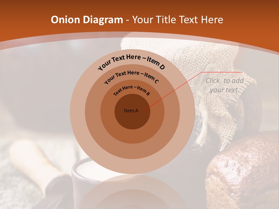 A Table Topped With A Loaf Of Bread And A Cup Of Coffee PowerPoint Template