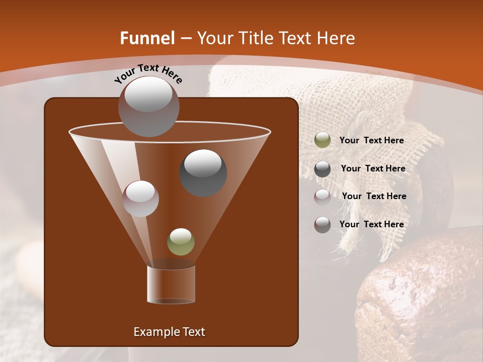 A Table Topped With A Loaf Of Bread And A Cup Of Coffee PowerPoint Template