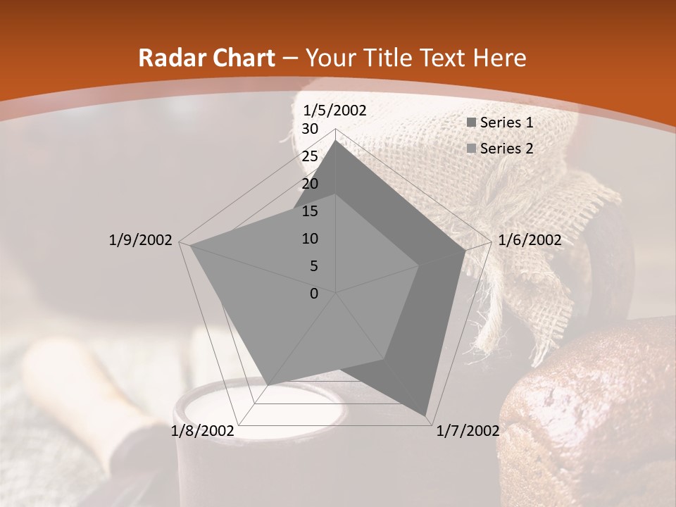 A Table Topped With A Loaf Of Bread And A Cup Of Coffee PowerPoint Template