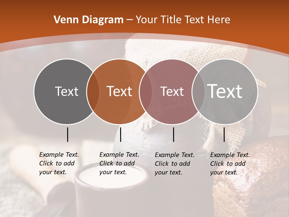 A Table Topped With A Loaf Of Bread And A Cup Of Coffee PowerPoint Template