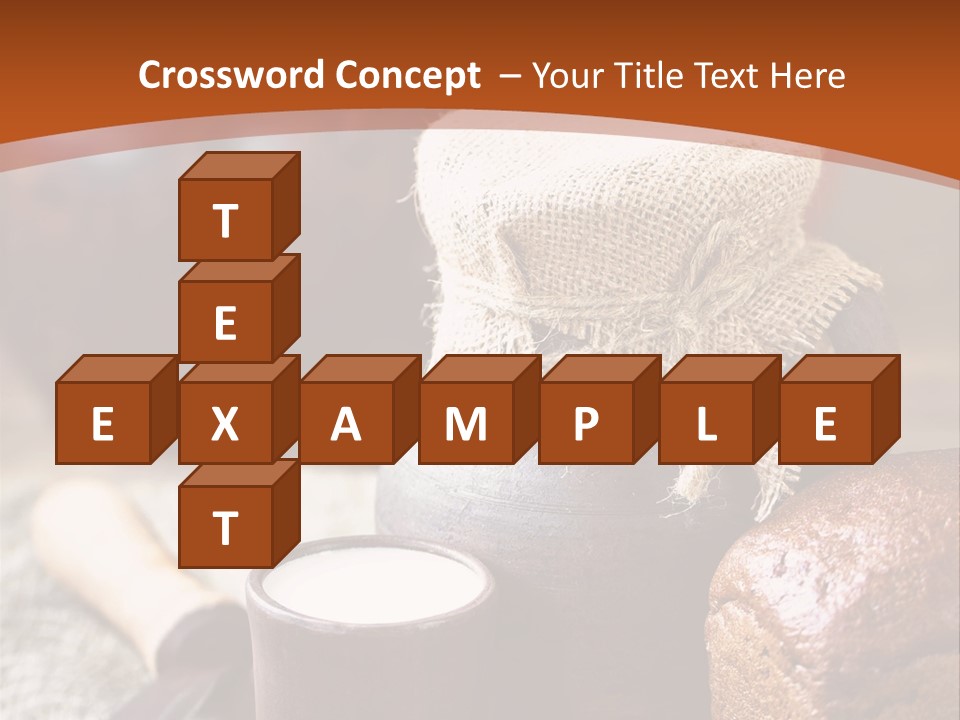 A Table Topped With A Loaf Of Bread And A Cup Of Coffee PowerPoint Template