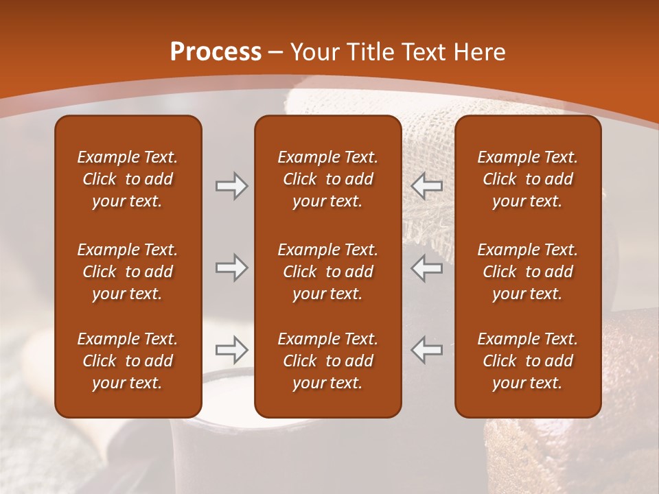 A Table Topped With A Loaf Of Bread And A Cup Of Coffee PowerPoint Template