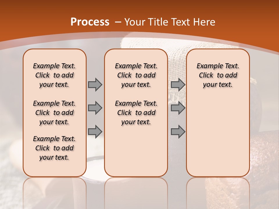 A Table Topped With A Loaf Of Bread And A Cup Of Coffee PowerPoint Template
