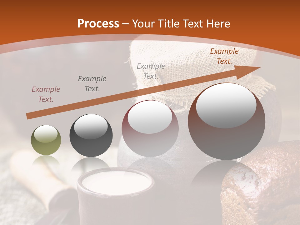 A Table Topped With A Loaf Of Bread And A Cup Of Coffee PowerPoint Template