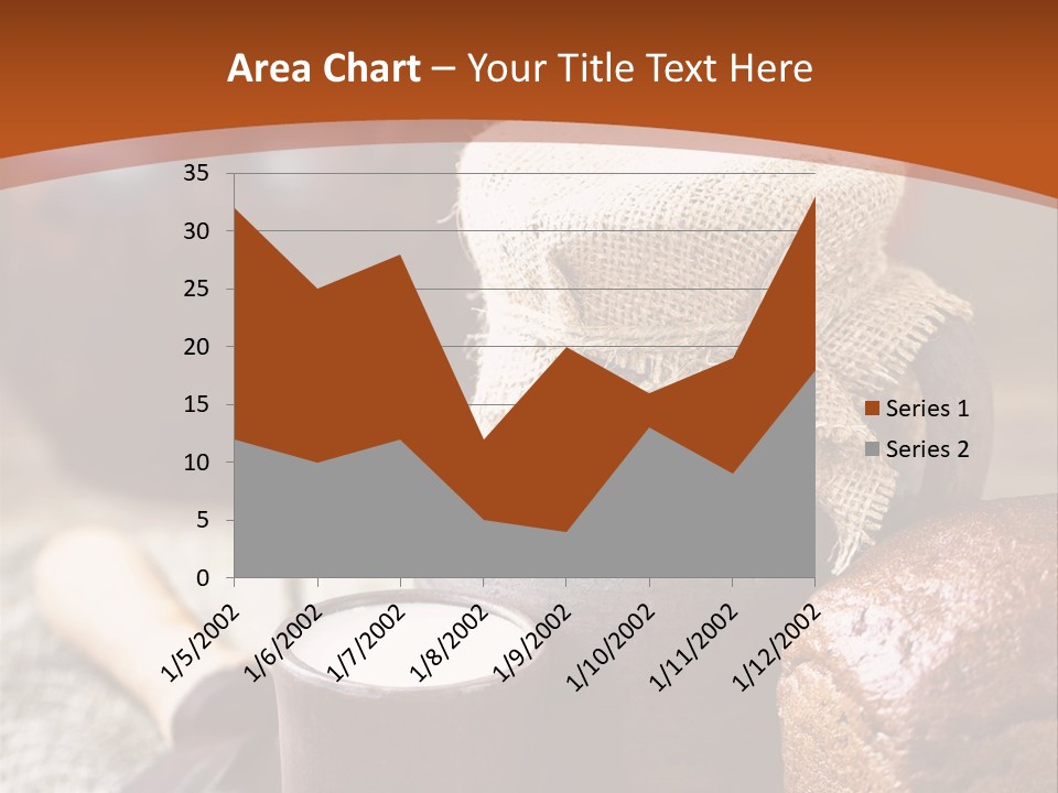 A Table Topped With A Loaf Of Bread And A Cup Of Coffee PowerPoint Template