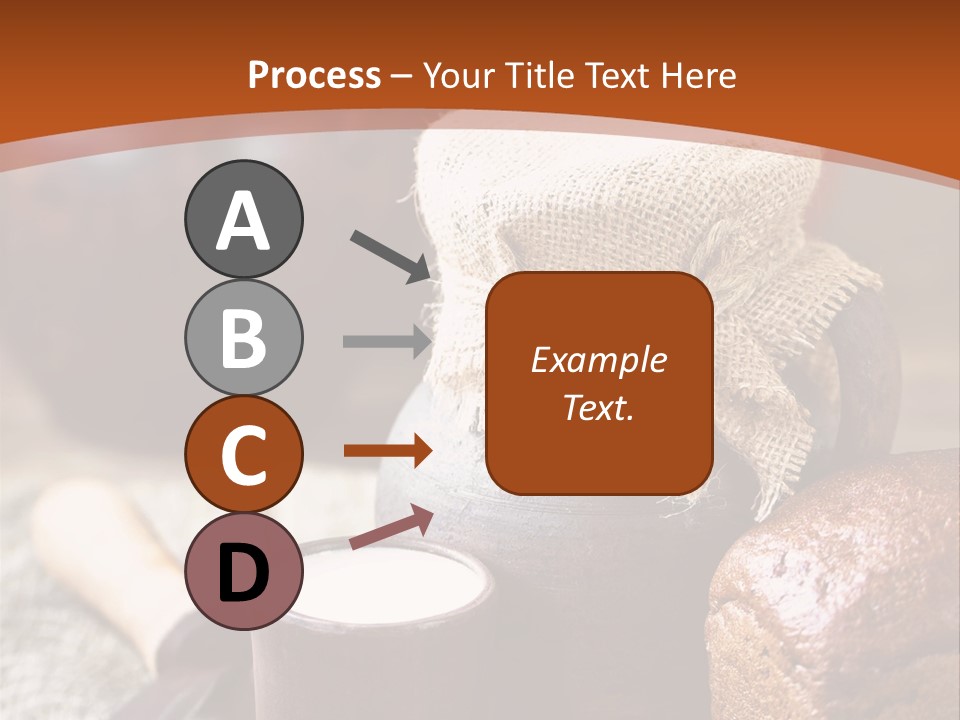 A Table Topped With A Loaf Of Bread And A Cup Of Coffee PowerPoint Template