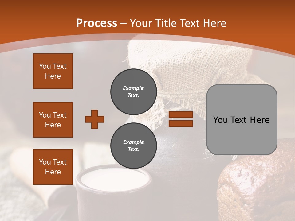 A Table Topped With A Loaf Of Bread And A Cup Of Coffee PowerPoint Template