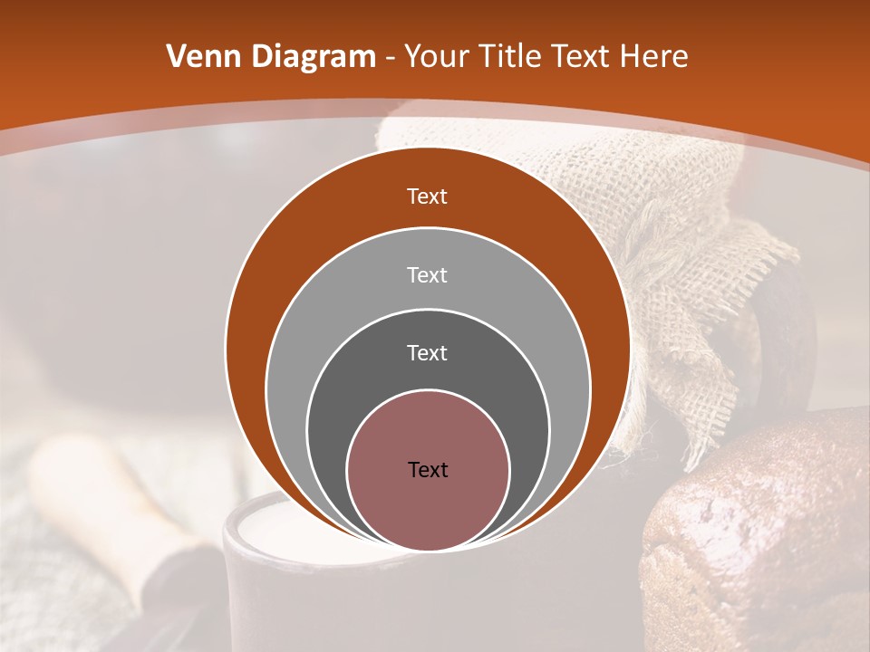A Table Topped With A Loaf Of Bread And A Cup Of Coffee PowerPoint Template