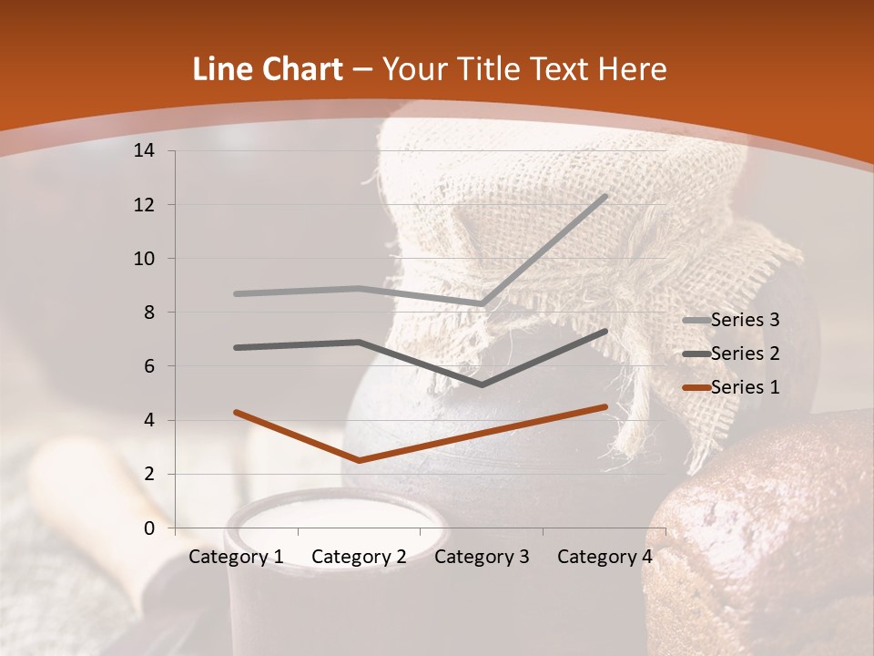 A Table Topped With A Loaf Of Bread And A Cup Of Coffee PowerPoint Template
