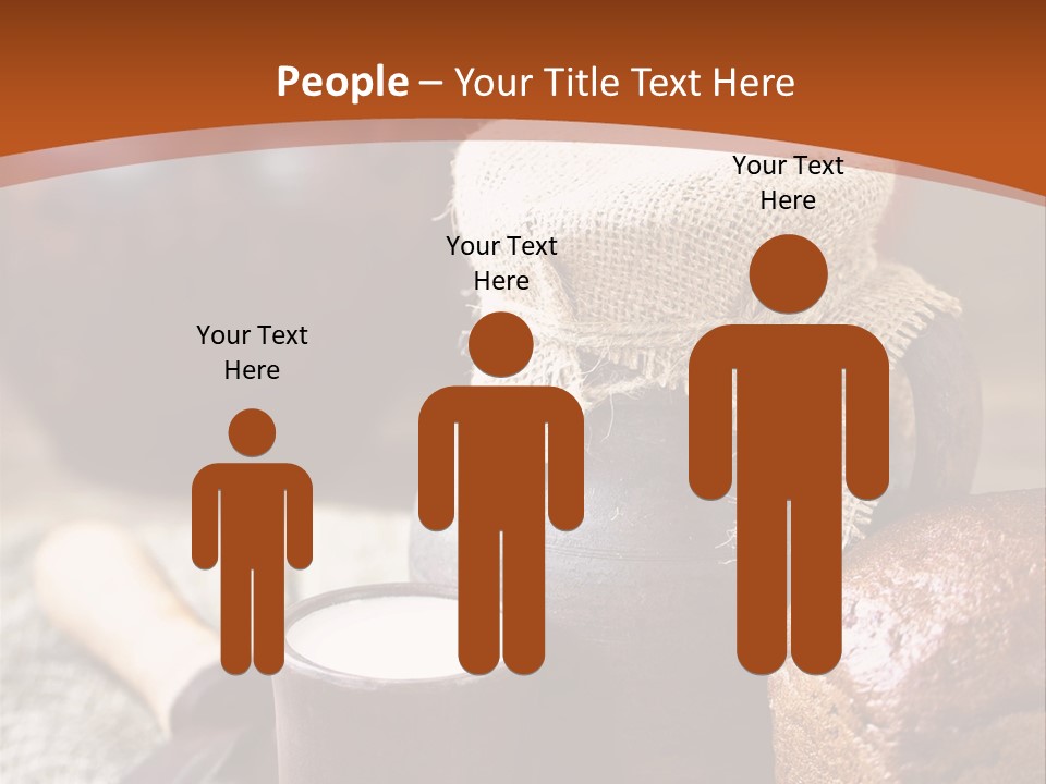 A Table Topped With A Loaf Of Bread And A Cup Of Coffee PowerPoint Template