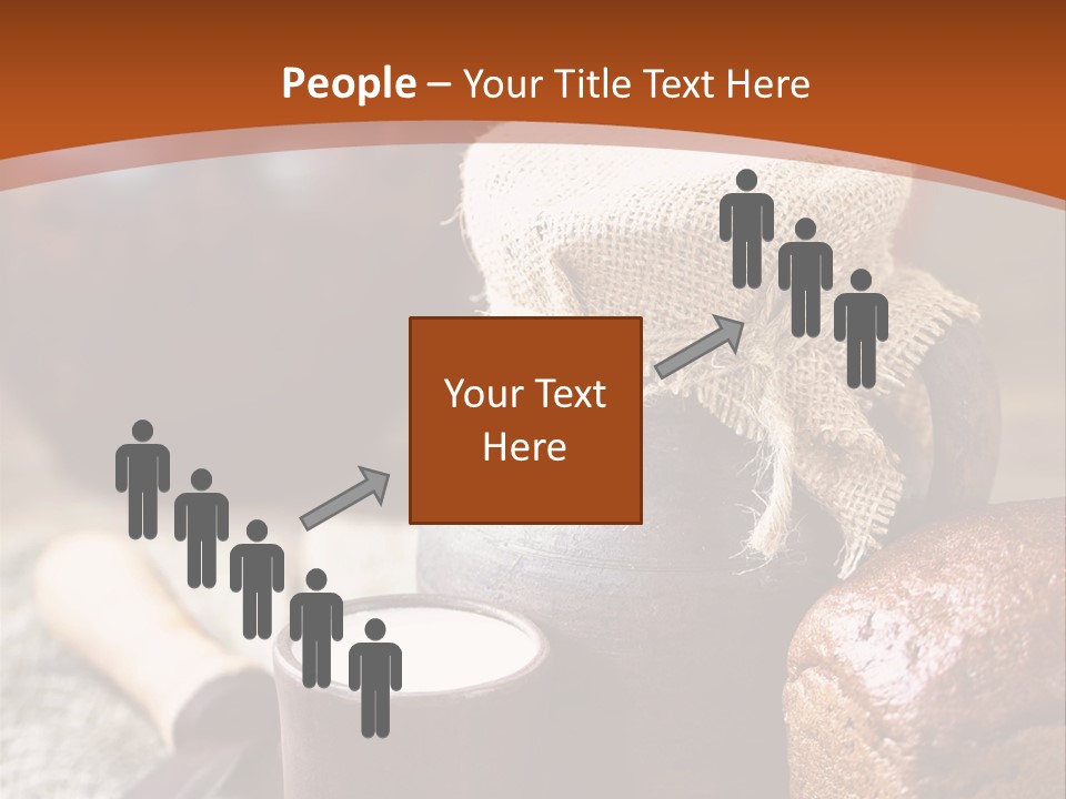 A Table Topped With A Loaf Of Bread And A Cup Of Coffee PowerPoint Template