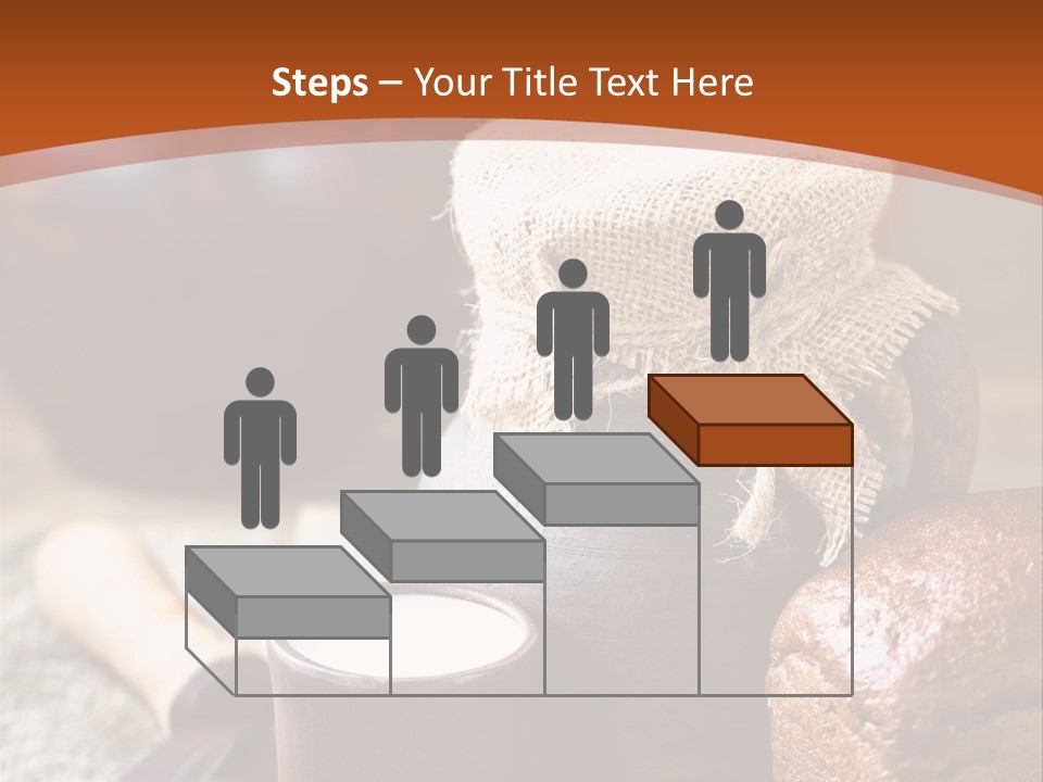 A Table Topped With A Loaf Of Bread And A Cup Of Coffee PowerPoint Template
