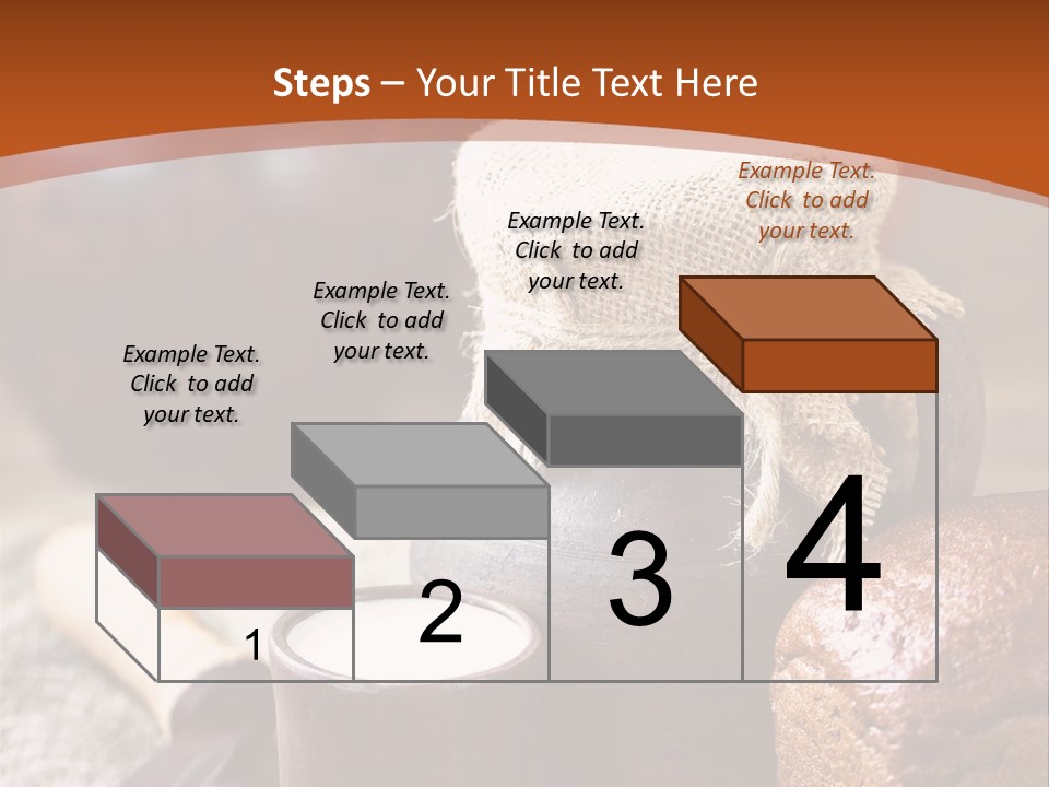 A Table Topped With A Loaf Of Bread And A Cup Of Coffee PowerPoint Template