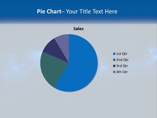 A Night Sky With Stars And Clouds Powerpoint Presentation PowerPoint Template