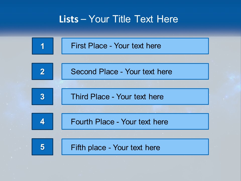 A Night Sky With Stars And Clouds Powerpoint Presentation PowerPoint Template