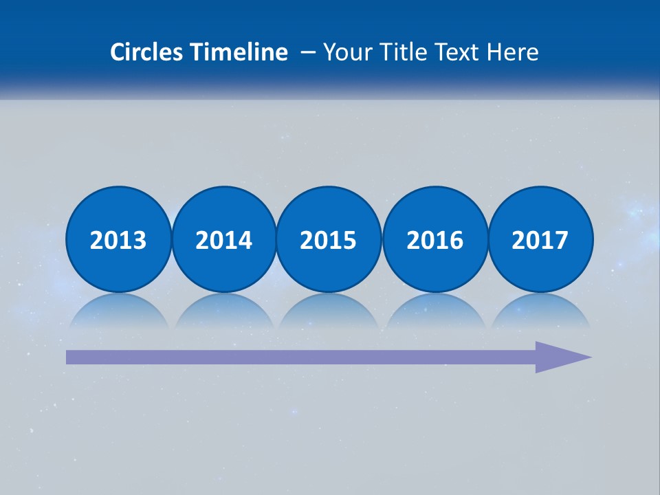A Night Sky With Stars And Clouds Powerpoint Presentation PowerPoint Template