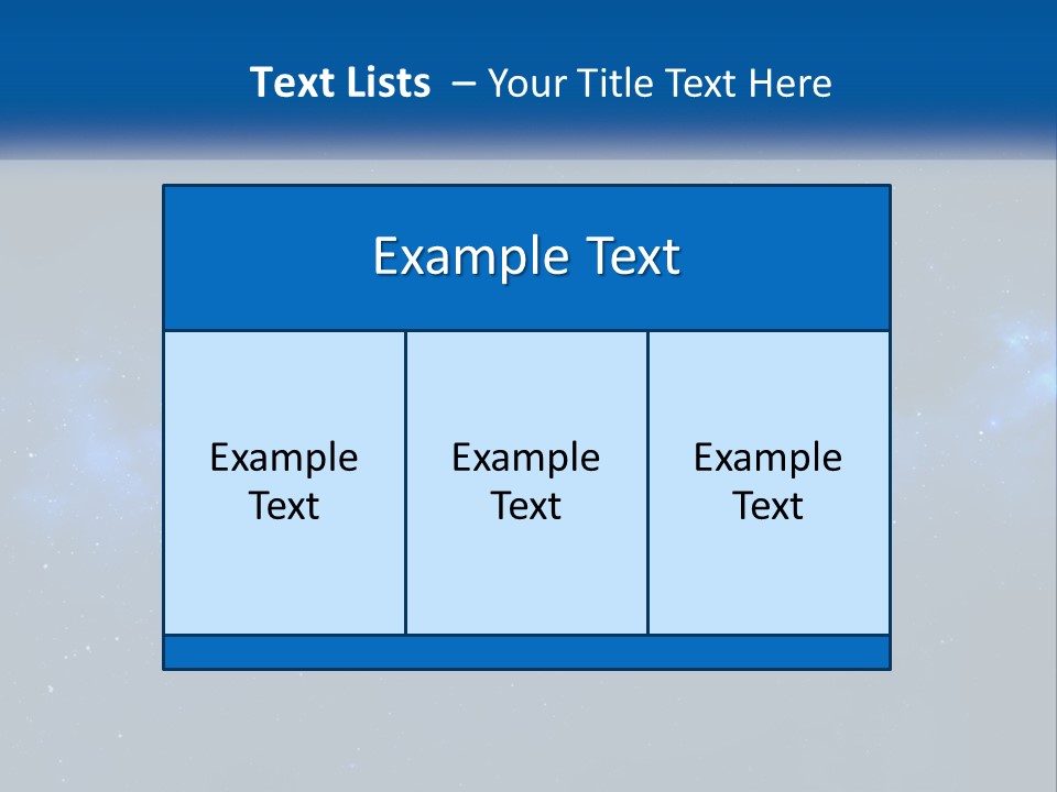 A Night Sky With Stars And Clouds Powerpoint Presentation PowerPoint Template