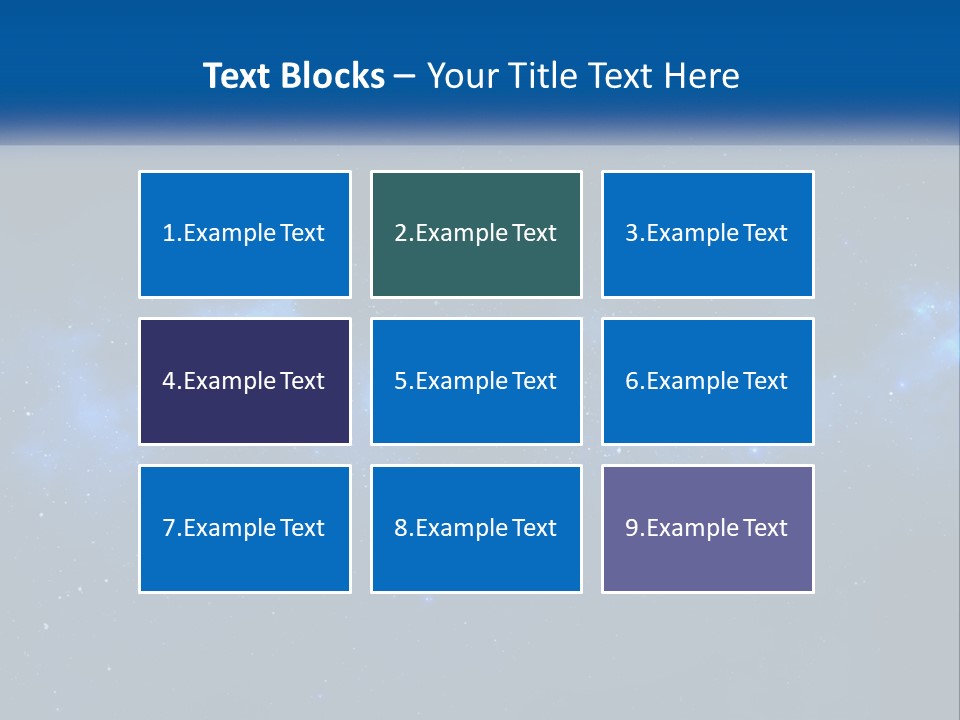 A Night Sky With Stars And Clouds Powerpoint Presentation PowerPoint Template