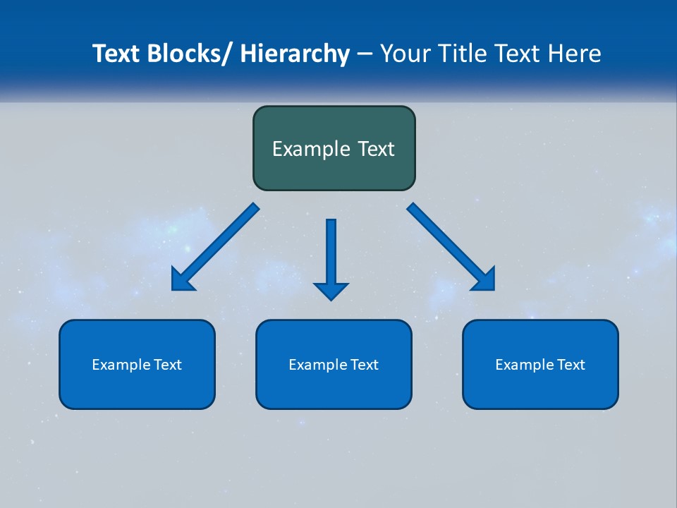 A Night Sky With Stars And Clouds Powerpoint Presentation PowerPoint Template
