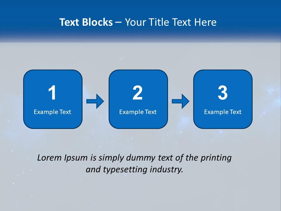 A Night Sky With Stars And Clouds Powerpoint Presentation PowerPoint Template