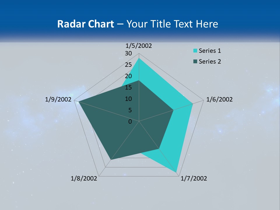 A Night Sky With Stars And Clouds Powerpoint Presentation PowerPoint Template