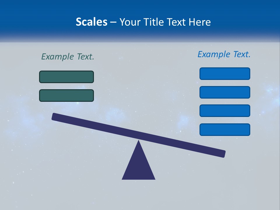 A Night Sky With Stars And Clouds Powerpoint Presentation PowerPoint Template