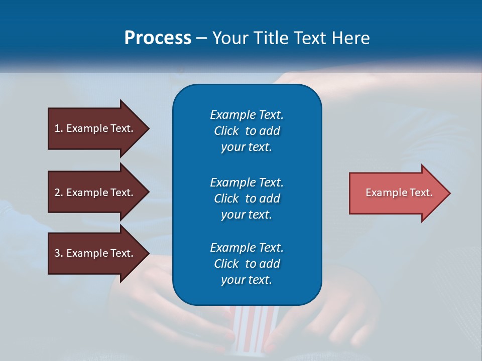 A Person Sitting In A Chair Holding A Bag Of Popcorn PowerPoint Template