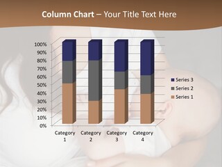 A Woman Holding A Baby In Her Arms PowerPoint Template