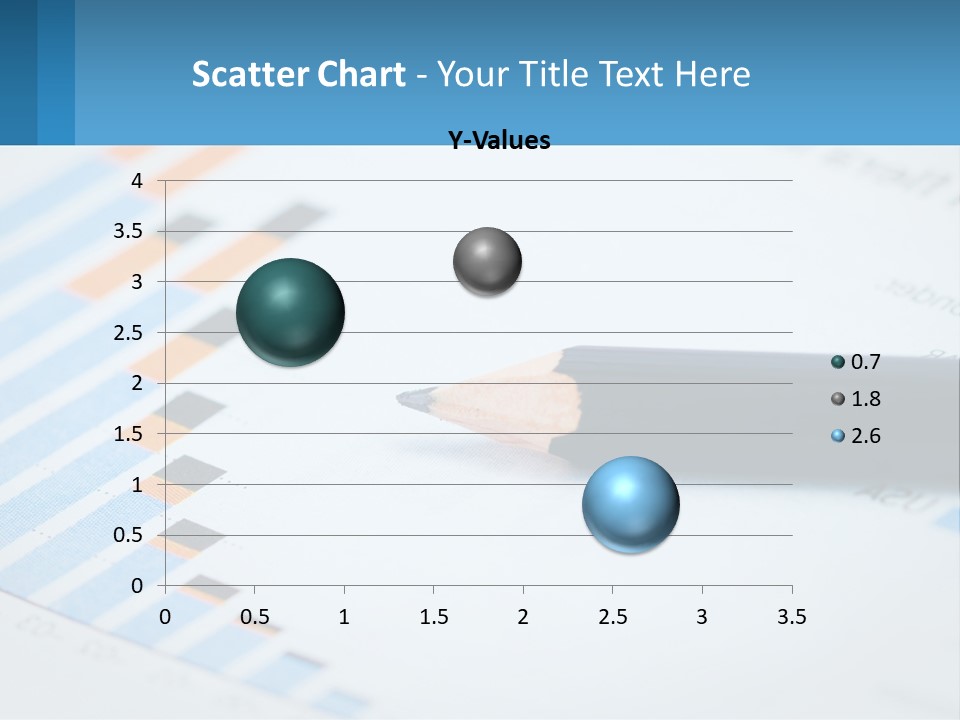 A Pencil Sitting On Top Of A Piece Of Paper PowerPoint Template
