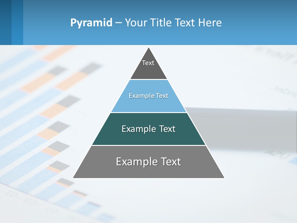 A Pencil Sitting On Top Of A Piece Of Paper PowerPoint Template