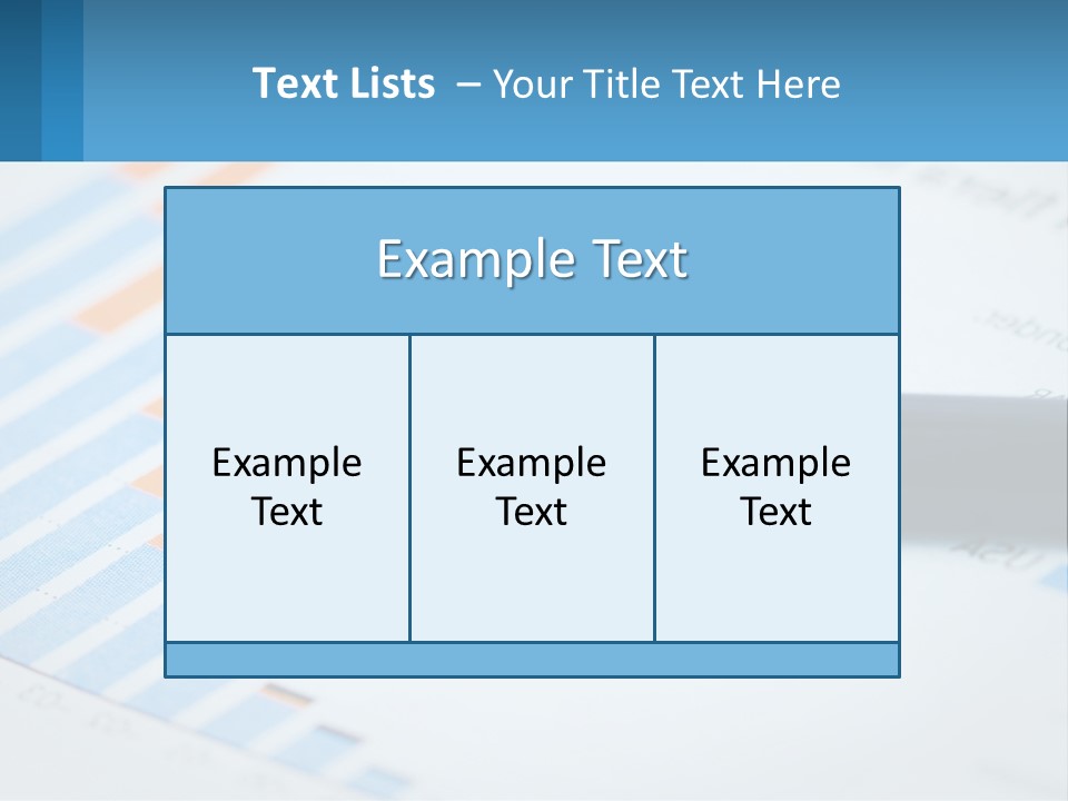 A Pencil Sitting On Top Of A Piece Of Paper PowerPoint Template