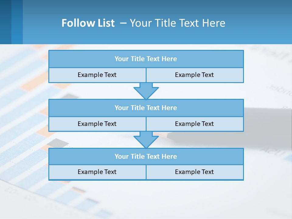 A Pencil Sitting On Top Of A Piece Of Paper PowerPoint Template