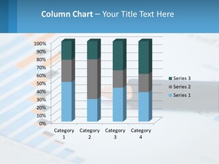 A Pencil Sitting On Top Of A Piece Of Paper PowerPoint Template