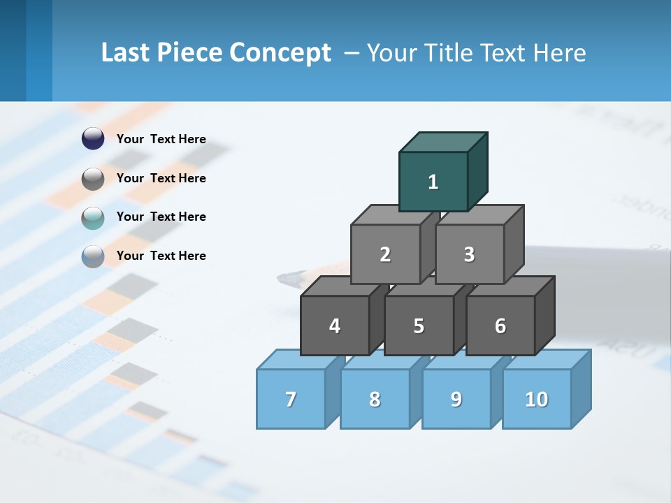A Pencil Sitting On Top Of A Piece Of Paper PowerPoint Template