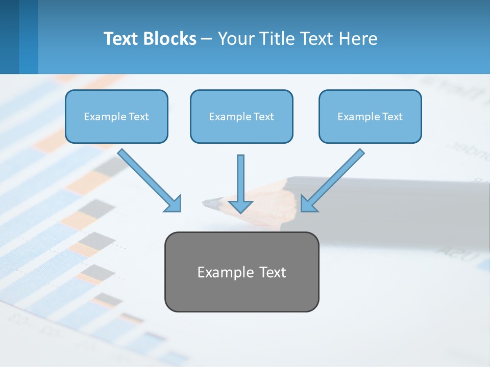 A Pencil Sitting On Top Of A Piece Of Paper PowerPoint Template