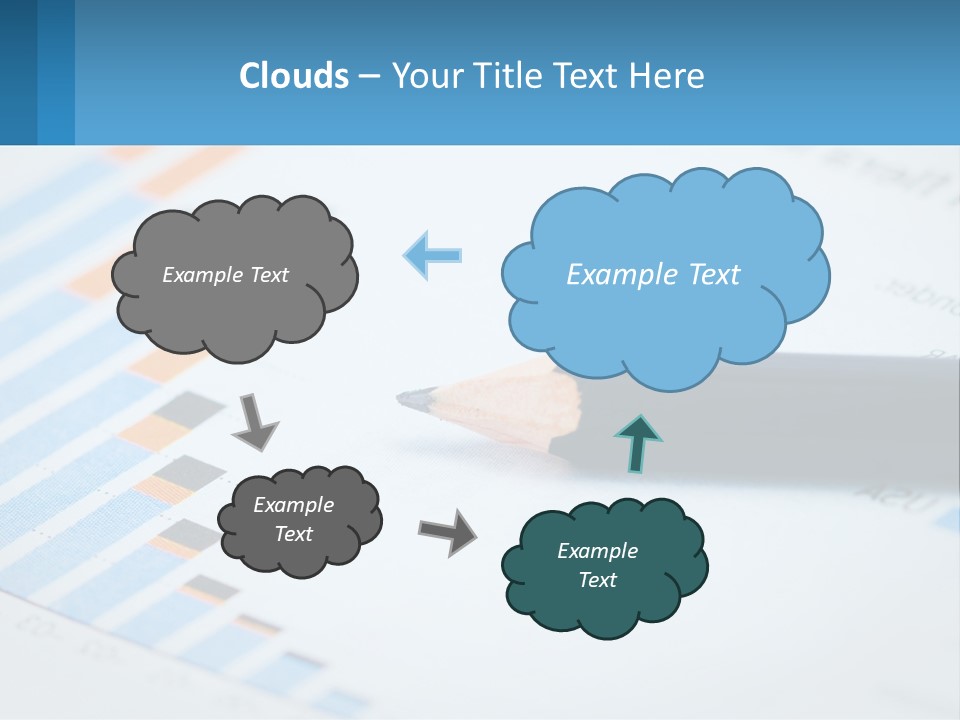A Pencil Sitting On Top Of A Piece Of Paper PowerPoint Template