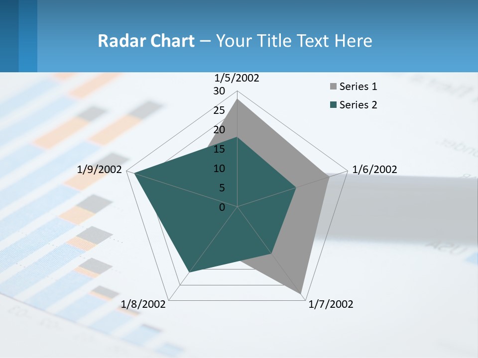 A Pencil Sitting On Top Of A Piece Of Paper PowerPoint Template