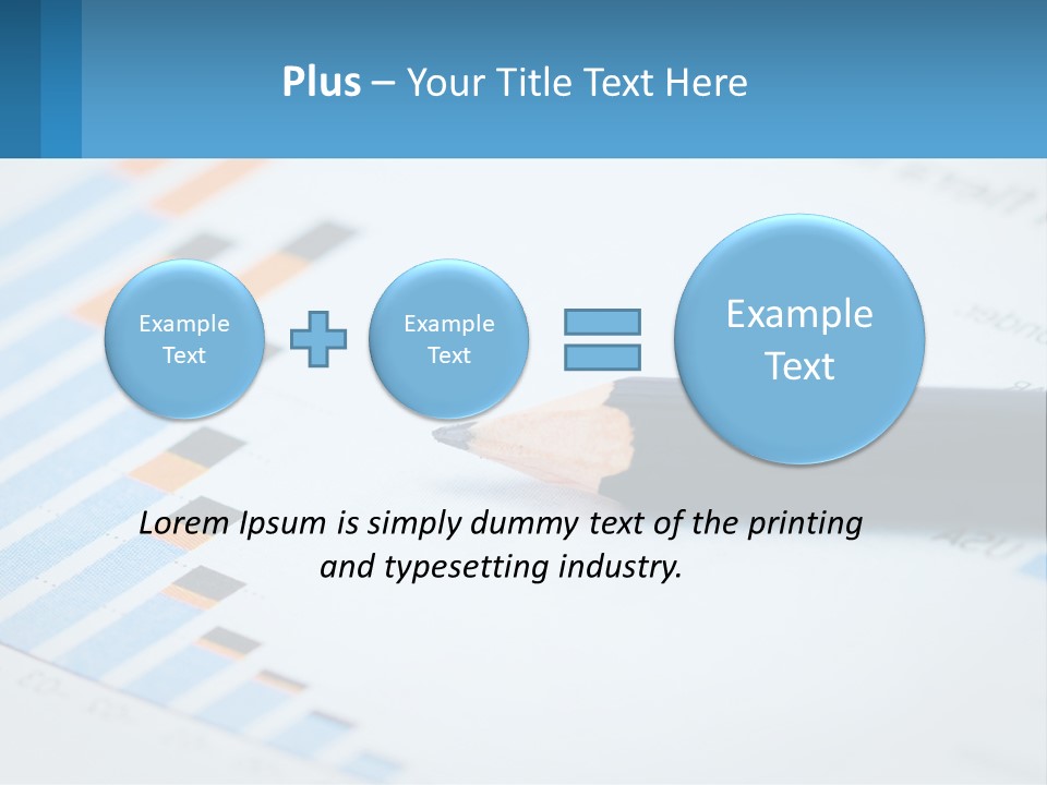 A Pencil Sitting On Top Of A Piece Of Paper PowerPoint Template