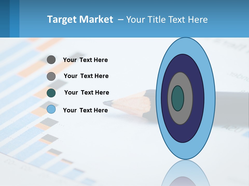 A Pencil Sitting On Top Of A Piece Of Paper PowerPoint Template