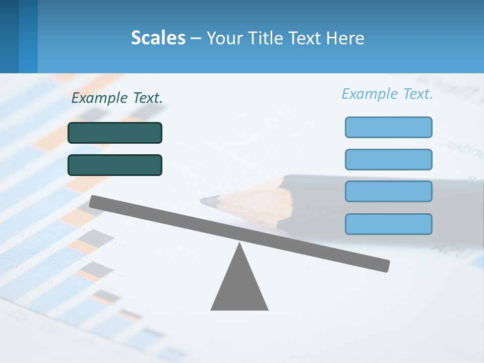 A Pencil Sitting On Top Of A Piece Of Paper PowerPoint Template